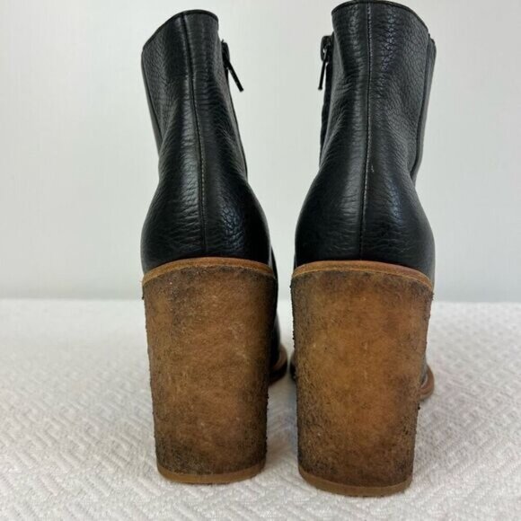 See by Chloé Edith Ankle Boot Women's 38.5 US 8.5 Black 100% Calf-Skin Leather - Picture 3 of 14